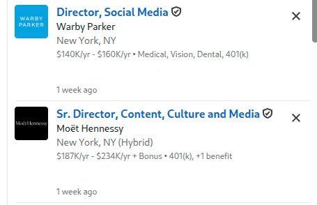 Salaries in NYC